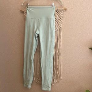 Mint green lulu lemon leggings